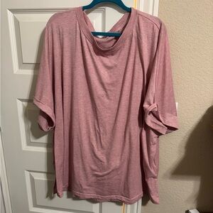 Pink tee